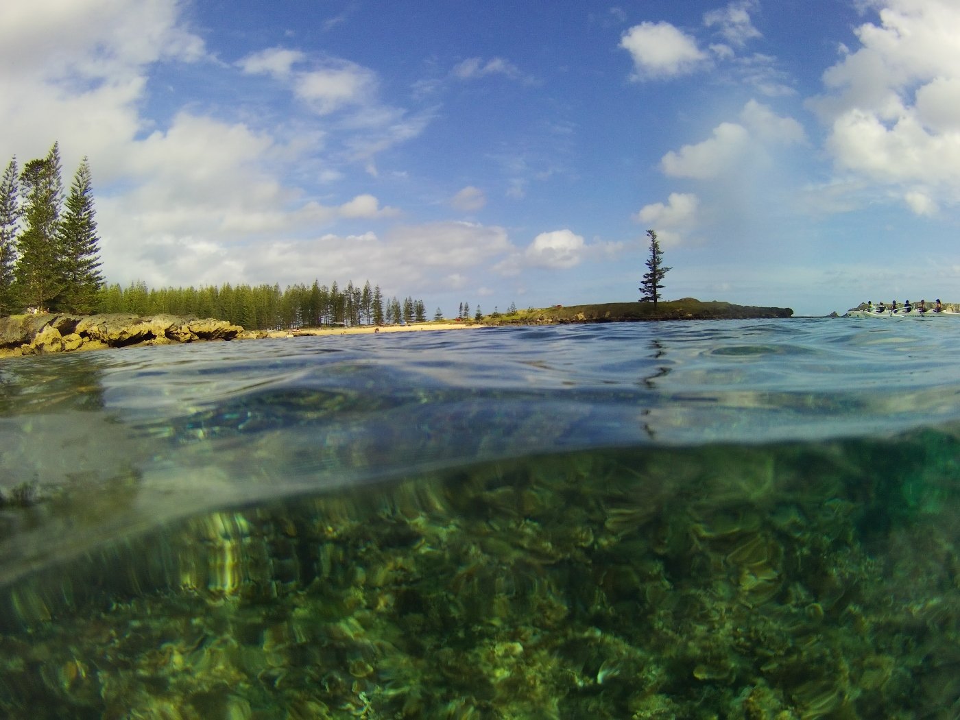 Emily Bay looking to Lone Pine